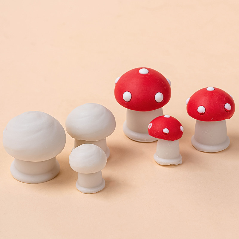 网红蘑菇蛋糕装饰摆件巧克力立体红白小蘑菇田园风烘焙摆件装扮,淘宝优惠券,粉丝福利购,淘宝优惠卷