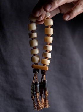 卡杰格朵牦牛骨原创设计手串