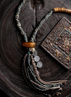 卡杰格朵一串中性复古的嘎嘎手串