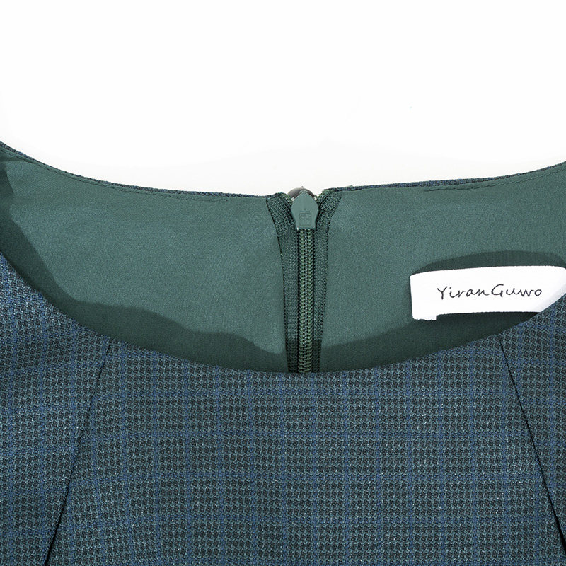 衣然故我长袖拼接女2022年连衣裙 衣然故我连衣裙