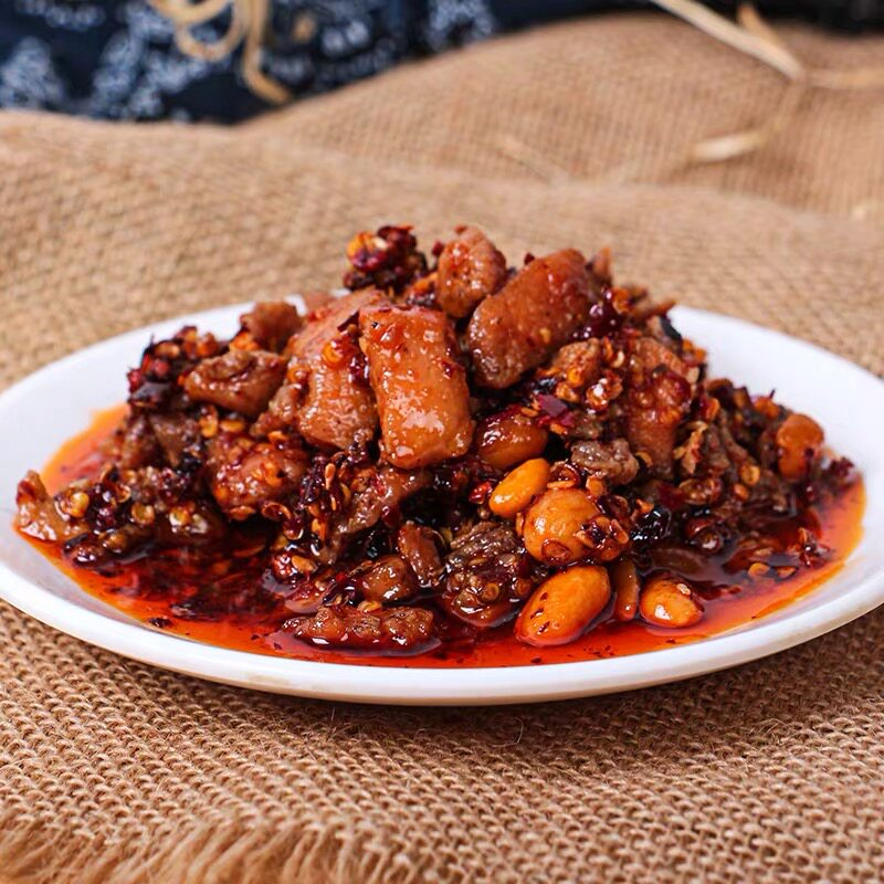 重庆特产白市驿双椒兔238g冷吃兔开袋即食熟食椒香兔肉麻辣兔小吃_虎窝淘