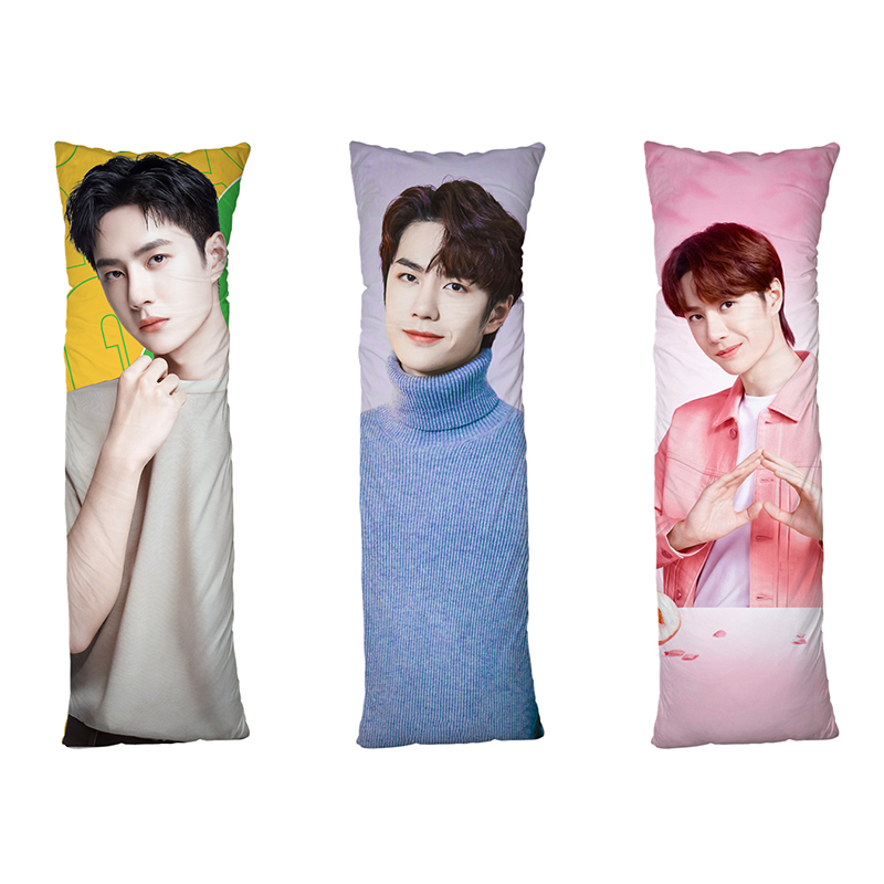 UNIQ王一博人形等身抱枕头男友睡觉玩偶公仔礼物古装周边照片定制 - 图1