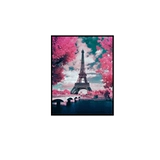 Бриллиантовая живопись 2021 Новая парижская башня.