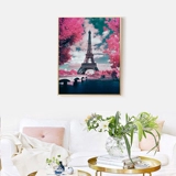 Бриллиантовая живопись 2021 Новая парижская башня.