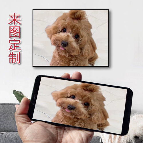 Photo Custom DIY New 5D Diamond Painting Living Room животные плюшевая собака Diamond Вышитая липкая бриллиантовая настройка