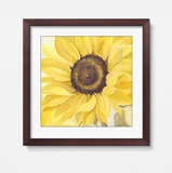 Бриллиантовая живопись 2022 Новый ресторан в гостиной xiao Qingxin подсолнечник с бриллиантовой пастой с помощью рамки с бриллиантовой вышивкой