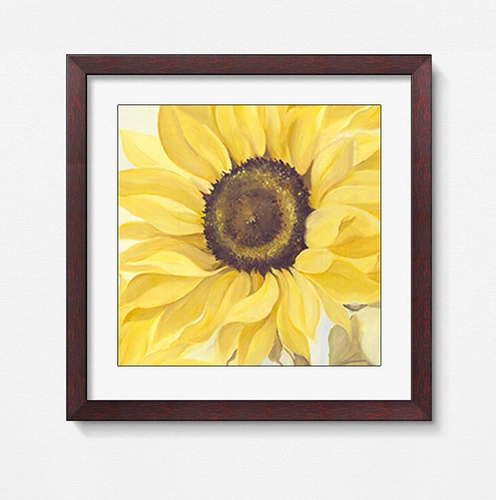 Бриллиантовая живопись 2022 Новый ресторан в гостиной xiao Qingxin подсолнечник с бриллиантовой пастой с помощью рамки с бриллиантовой вышивкой