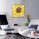 Бриллиантовая живопись 2022 Новый ресторан в гостиной xiao Qingxin подсолнечник с бриллиантовой пастой с помощью рамки с бриллиантовой вышивкой