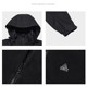 Warm sports three-in-one 2024 winter woven jacket