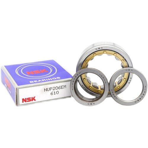 NSK进口 圆柱滚子轴承 NU NJ303 304 305 306 307 308 309 310 EM - 图3