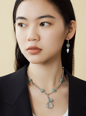 国潮单品中性风时尚款珠子可转动