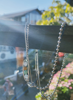 福禄寿喜福豆小豆荚罗云熙项链