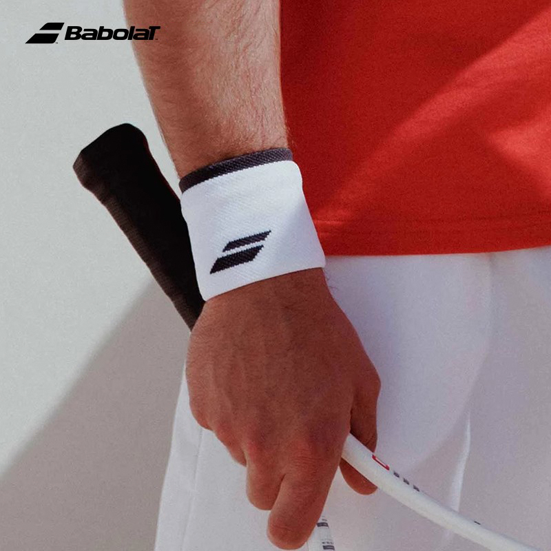 BABOLAT百保力护腕网球羽毛球运动健身吸汗擦汗百宝力男女护腕 - 图2