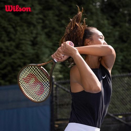 Wilson威尔胜网球拍郑钦文同款比赛专业网拍全碳素PRO STAFF  V14 - 图0