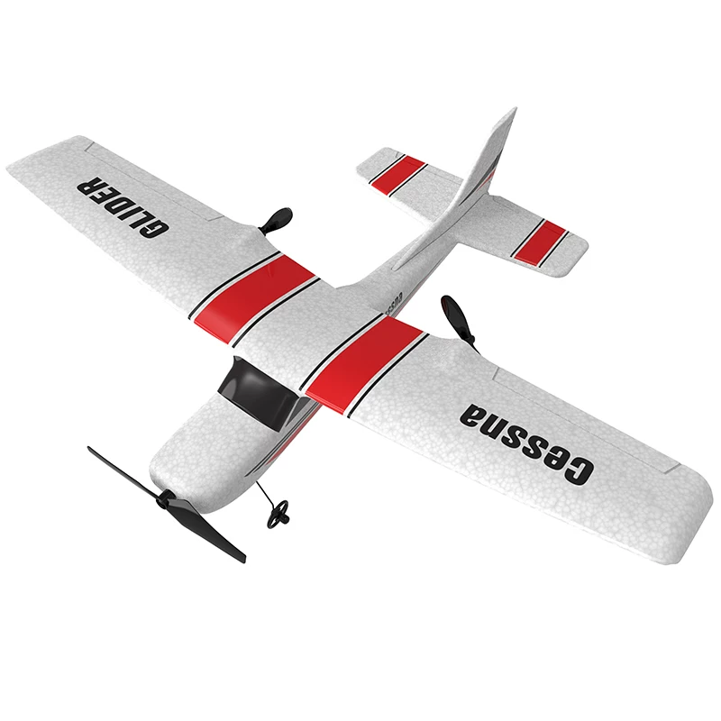 Glider with fixed wing, toy, shatterproof airliner, airplane for beginners, remote control