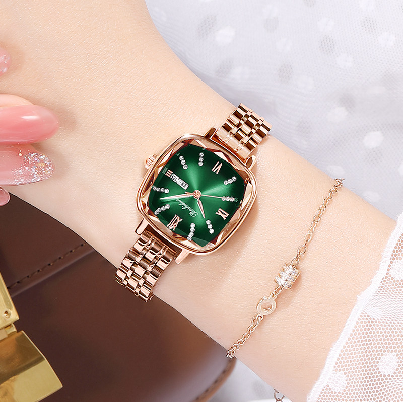 博仕顿女士女轻奢小众国产石英表 boshidun国产腕表