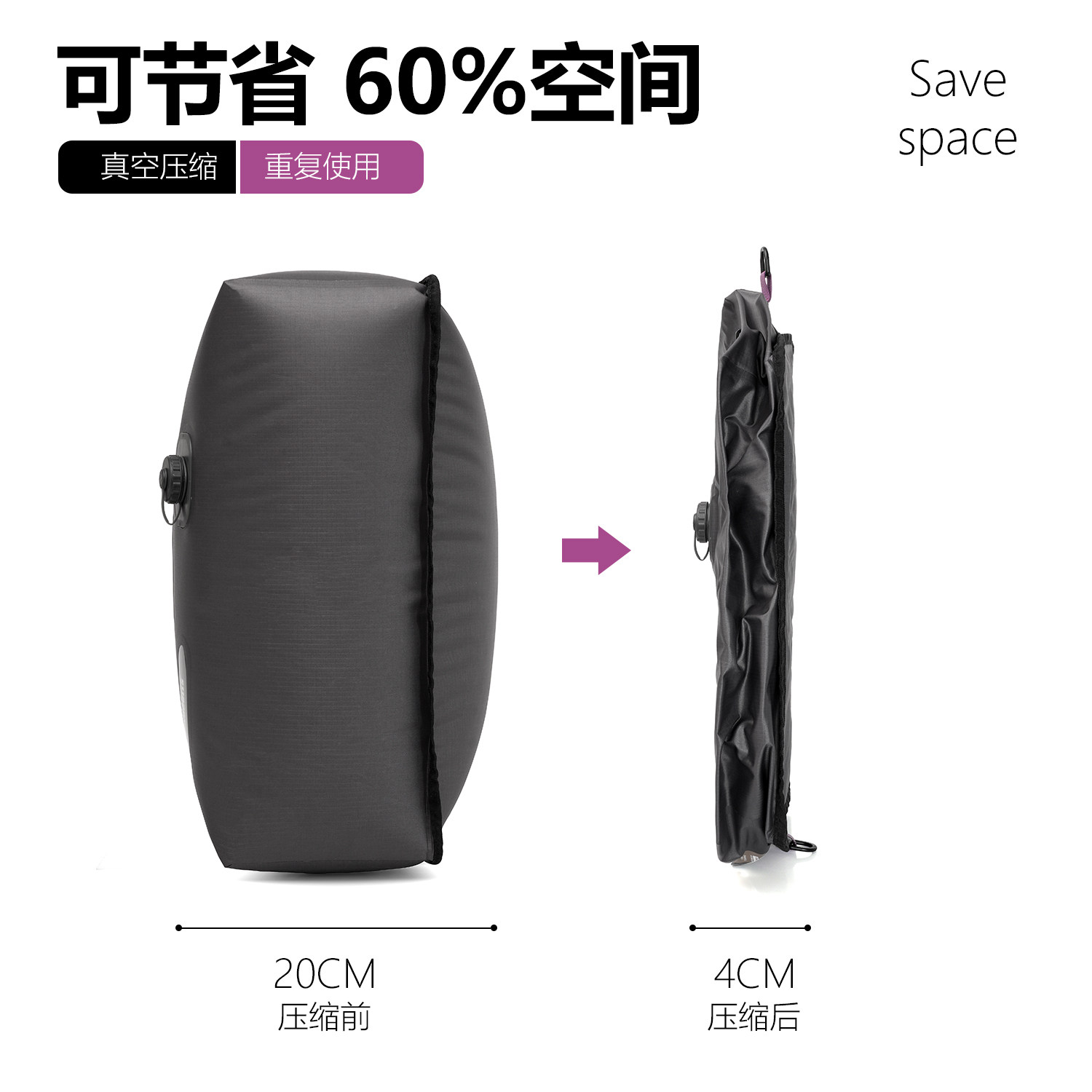 旅行电动抽气收纳袋行李箱收纳包压缩袋衣物分装防潮气密袋整理袋,淘宝优惠券,粉丝福利购,淘宝优惠卷