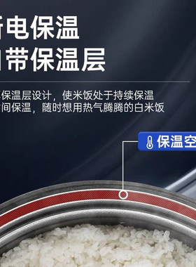 红双喜电饭锅商用微压大容量20-30-40-50人10L超大饭店酒店食堂大