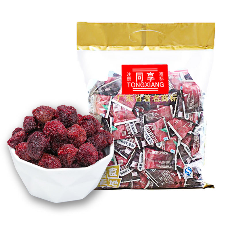 同享经典散装九制1000g特色杨梅干 同享食品梅类制品