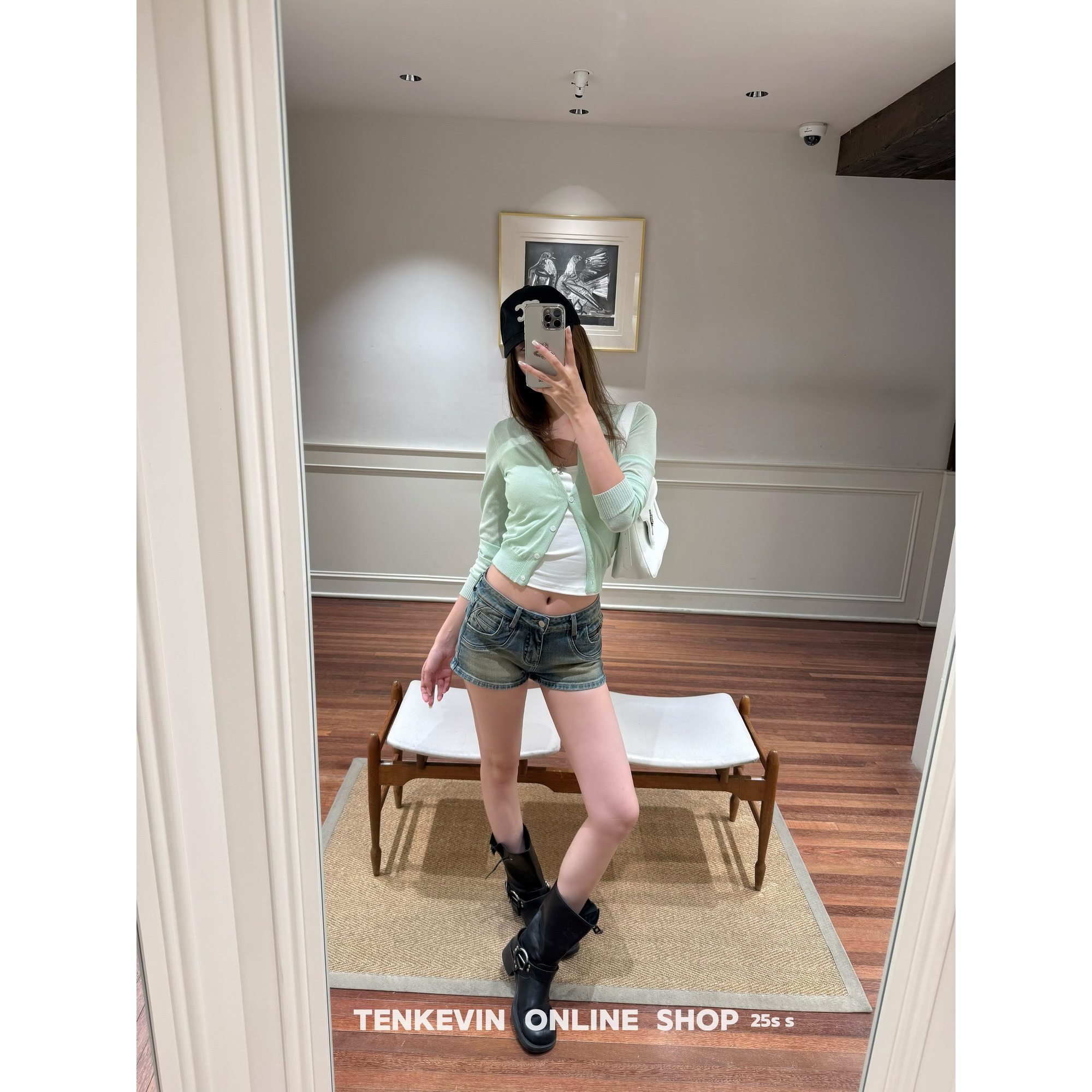 十一石 搭配王!复古做旧辣妹低腰牛仔短裤女小个子弹力紧身热裤ll,淘宝优惠券,粉丝福利购,淘宝优惠卷