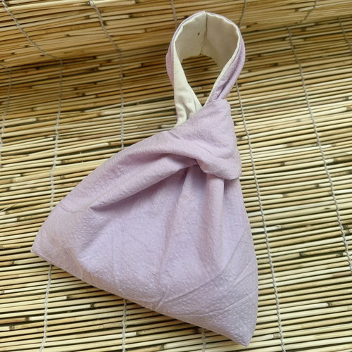 手腕包包女日式套结布包手机包复古休闲手提包纯棉汉服包文艺百搭 - 图3