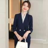 Пиджак классического кроя для работы, коллекция 2023, в корейском стиле, облегающий крой