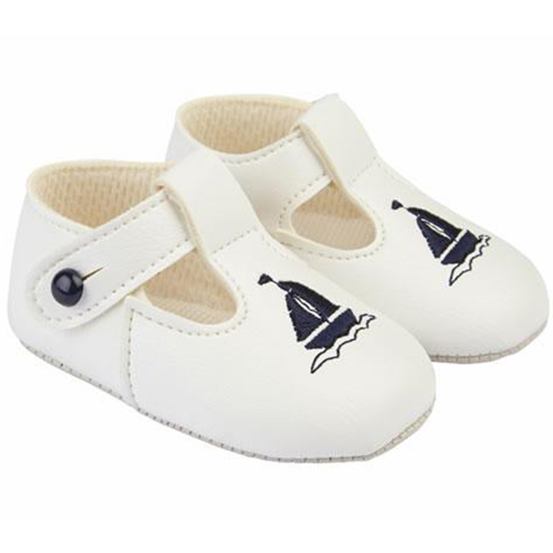 英国EarlyDays0~2岁婴儿宝宝步前鞋l软底学步鞋纯手工不掉跟百搭-图3
