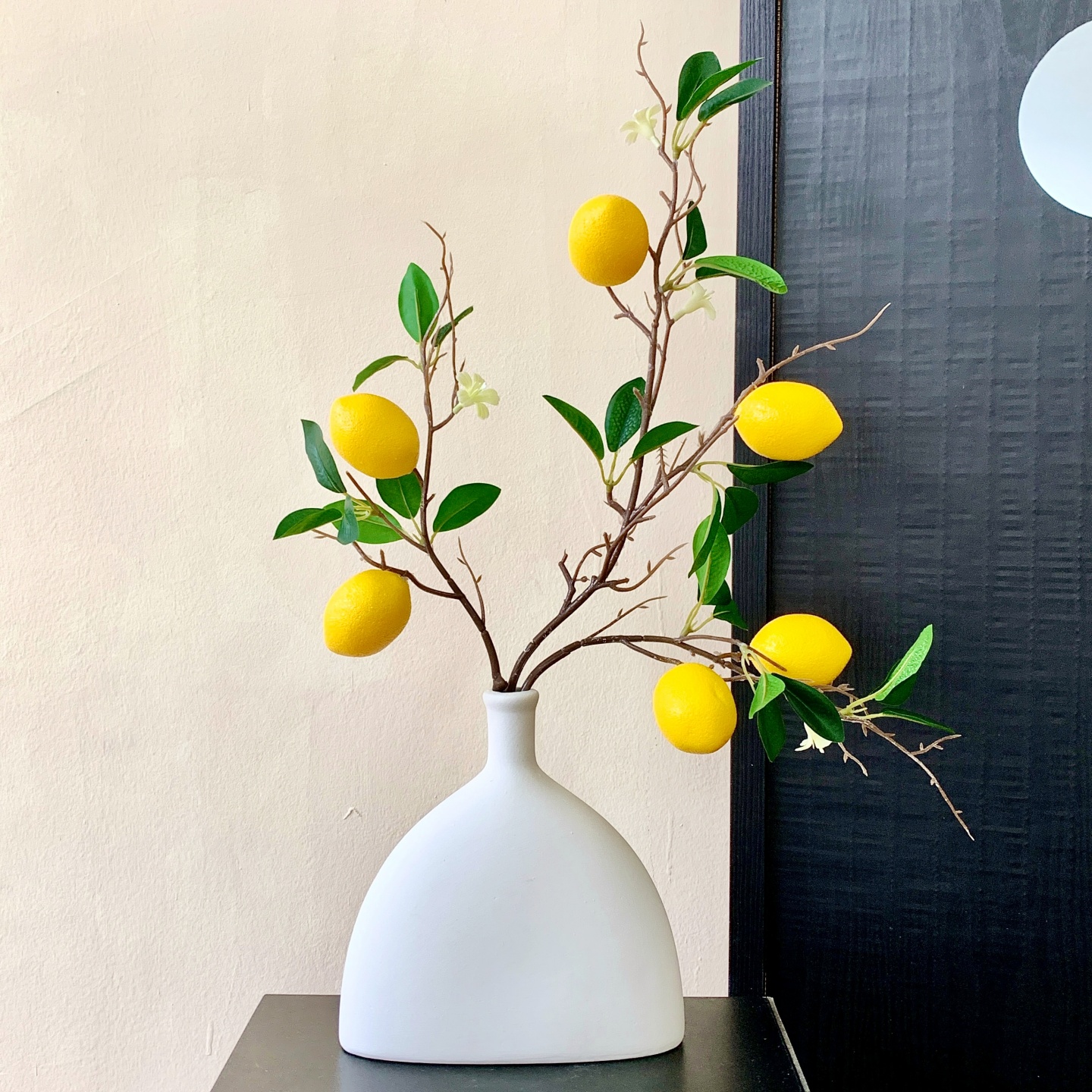高端轻奢仿真柠檬果假花仿真花摆设插花花束室内客厅装饰花艺摆件 - 图1