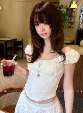 复古高级感银色珍珠流苏项链