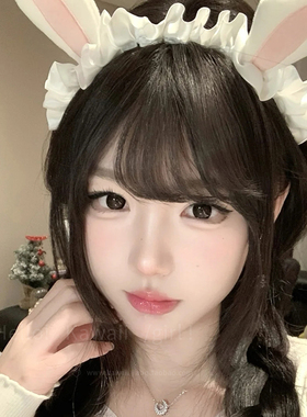 日系软萌少女感兔子耳朵发箍