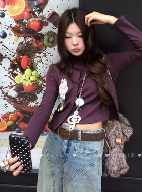 千禧辣妹古早感音符翅膀项链