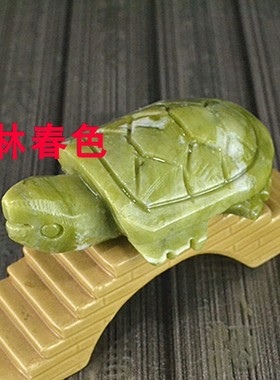 玉石乌龟小摆件金龟长寿龟