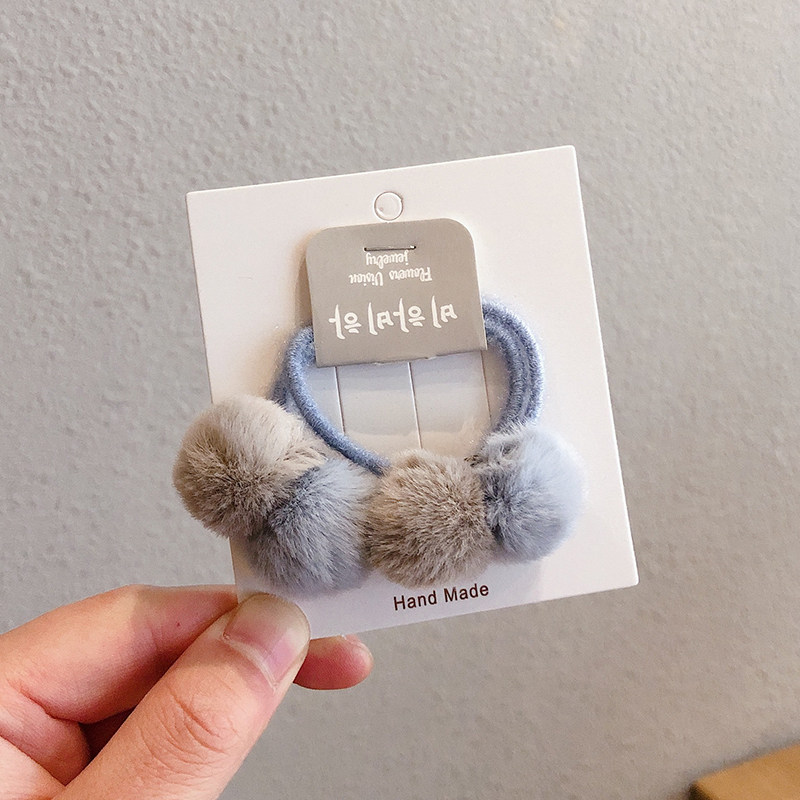 新年不伤发毛球发圈儿童皮筋女童发绳头花宝宝发饰头绳可爱头饰,淘宝优惠券,粉丝福利购,淘宝优惠卷