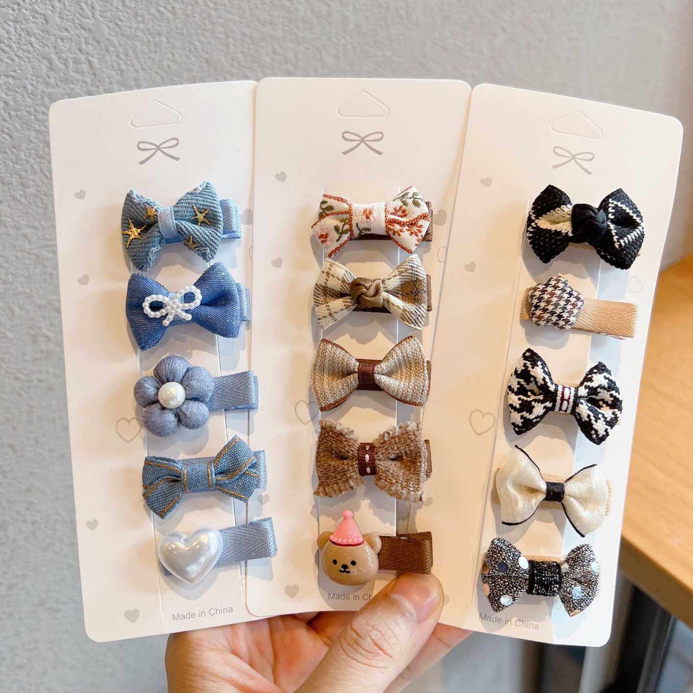 小号宝宝婴儿包布发夹婴幼儿刘海蝴蝶结头饰可爱女童发卡儿童发饰,淘宝优惠券,粉丝福利购,淘宝优惠卷