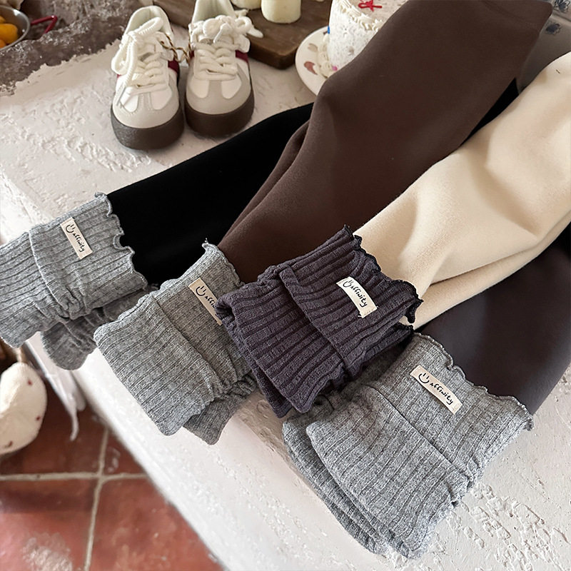 2025新女童九分裤秋冬加绒加厚款儿童打底裤宝宝外穿保暖加绒裤子,淘宝优惠券,粉丝福利购,淘宝优惠卷