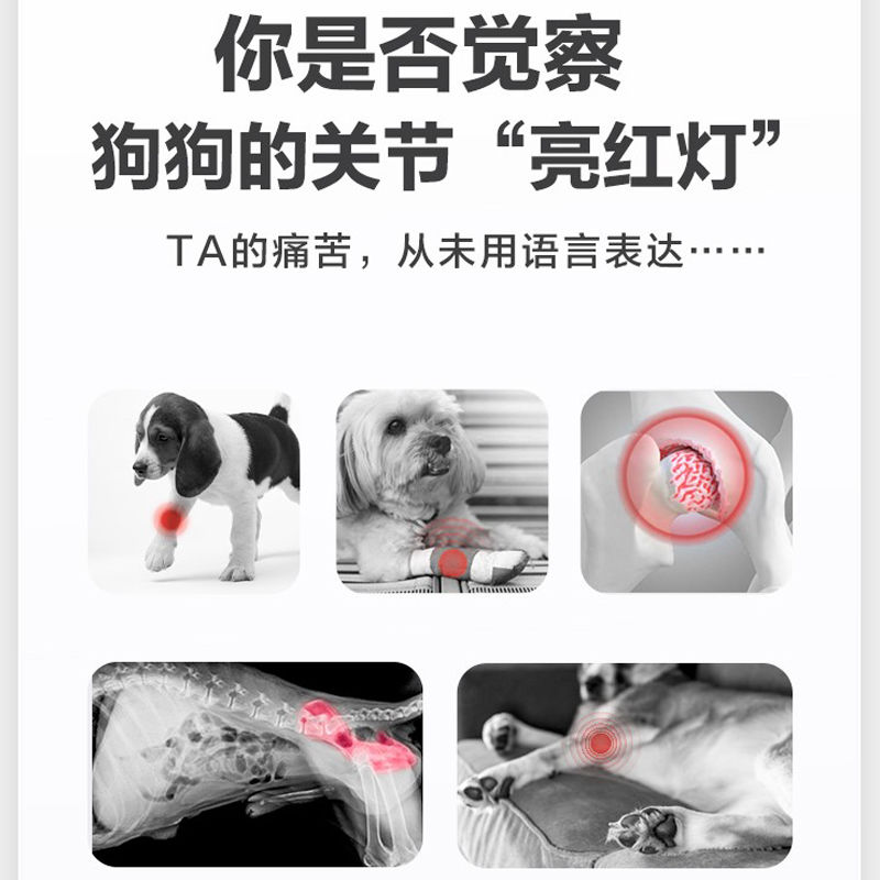 卫仕鲨鱼软骨素狗狗犬用60g宠物泰迪比熊金毛狗呵护关节卫士用品 - 图1