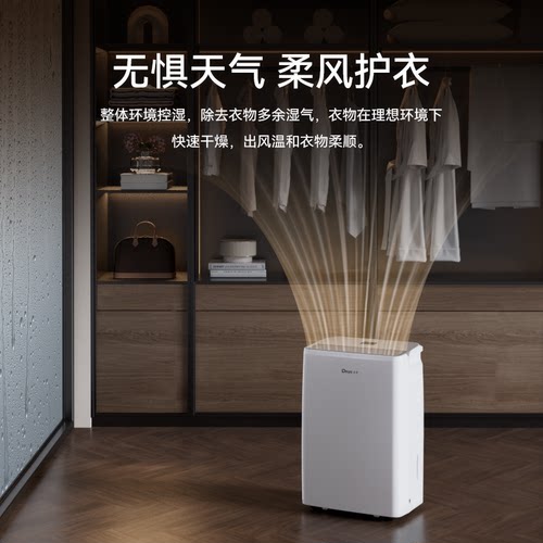 德业（Deye）除湿机家用地下室别墅抽湿机大功率干衣DY-SC60Y - 图1