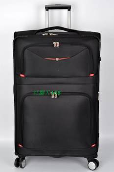 ກະເປົາແຟຊັນຂະໜາດໃຫຍ່ປີ 2024 Universal Wheel Trolley Case Men's and Women's Oxford Cloth Business Suitcase Boarding Password Box