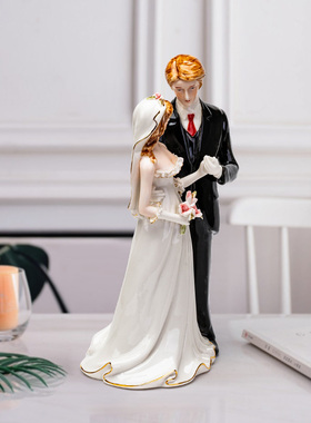 人物家居陶瓷摆件装饰西洋