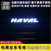 Haver H6 Dynamic Car Mark Retrofit Large Dog God Beast Red Rabbit Led Light H1H2sH4H5H7H8H9M6F7 Luminous Mark