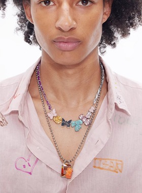 TysGrocery 25 宝石停车场项链