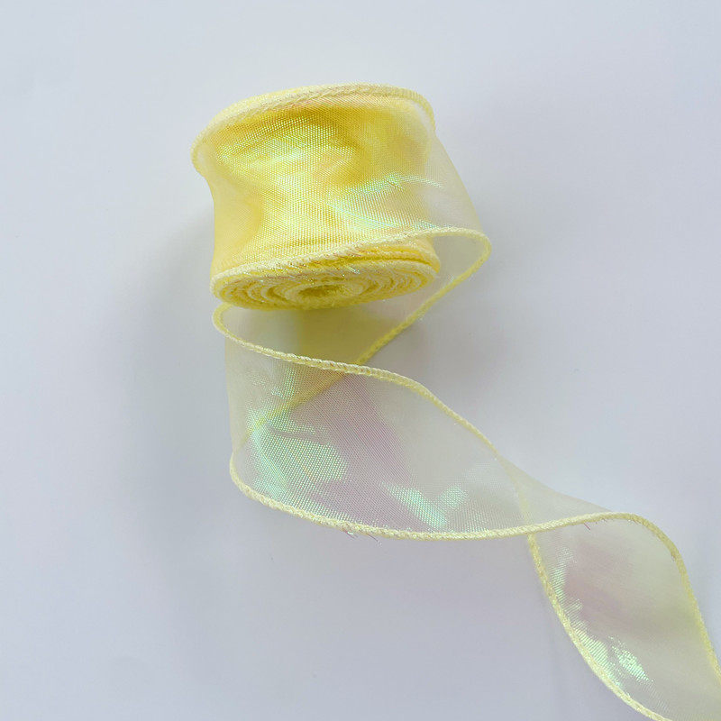 4cm幻彩鱼尾纱鲜花包装丝带水母灯手工diy材料蛋糕装饰蝴蝶结彩带,淘宝优惠券,粉丝福利购,淘宝优惠卷