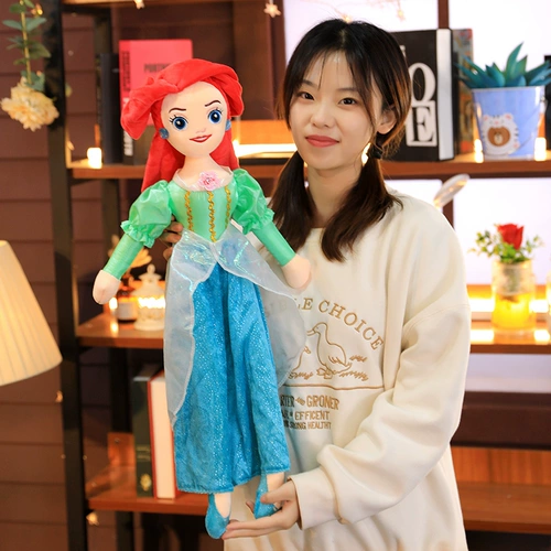 Тряпичная кукла для принцессы, плюшевая игрушка, русалка, подарок на день рождения