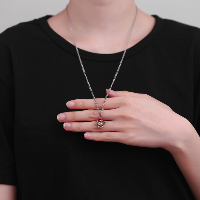 Retro distressed ethnic style New Year small God of Wealth pendant Retro distressed ethnic style New Year small God of Wealth pendant