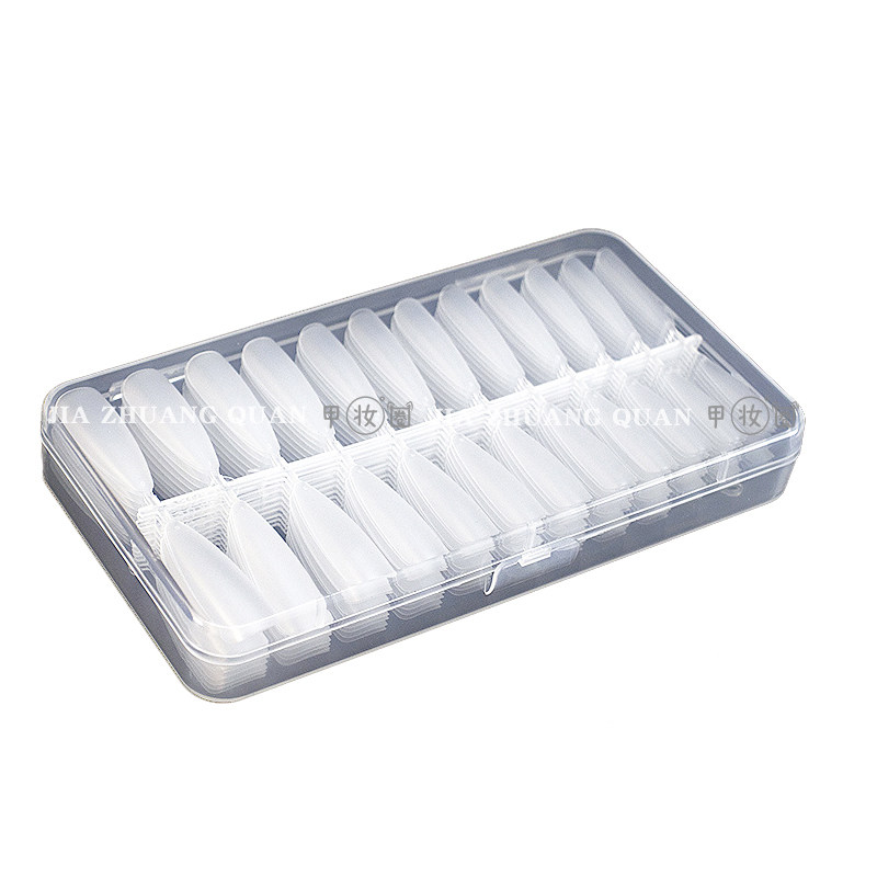 细狗甲片超长加长T形长尖直55细腰窄贴片无痕美甲工具穿专用戴甲,淘宝优惠券,粉丝福利购,淘宝优惠卷