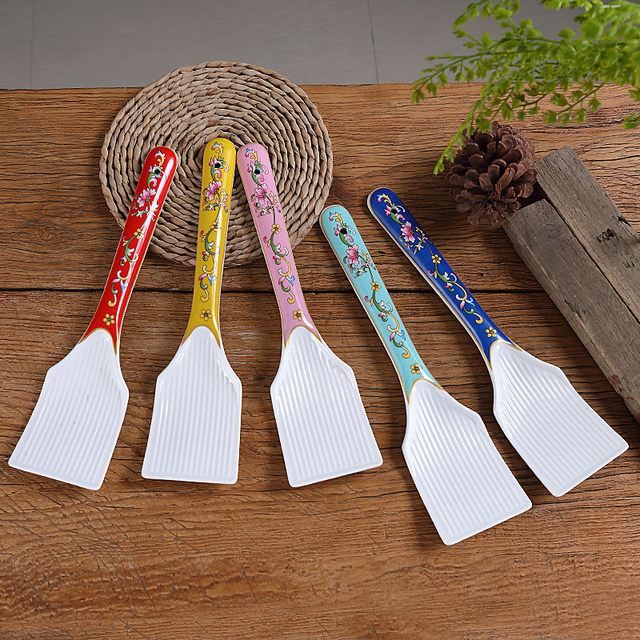 Ceramic spatula for cooking, insulated kitchen, high temperature resistant