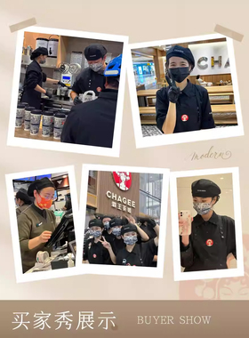 厨师帽子男工作服帽餐饮贝雷帽服务员鸭舌帽酒店餐厅火锅店女厨房