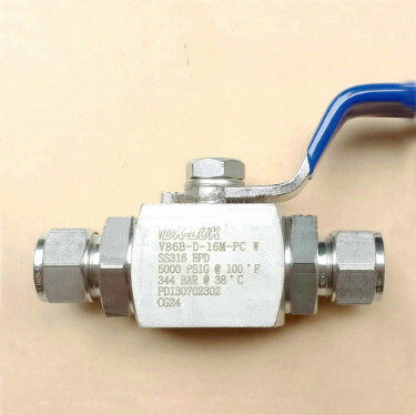 韩国DK-LOK/D-PRO球阀V86C-N-25S CNG槽车球阀储气瓶组高压球阀 - 图2