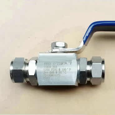 韩国DK-LOK/D-PRO球阀V86C-N-25S CNG槽车球阀储气瓶组高压球阀 - 图1