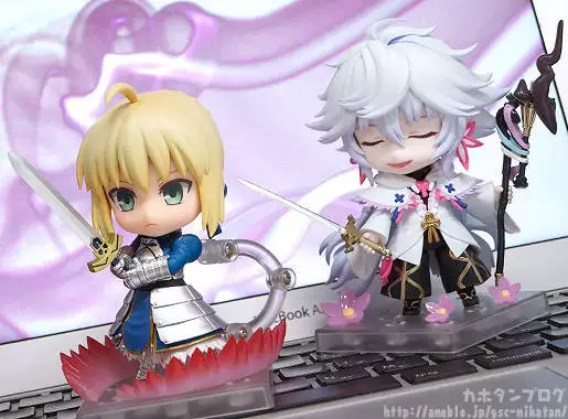 Японская версия GSC или Fate FGO Merlin Flower Magic DX Version Caster глина